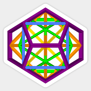 geometron c4 Sticker